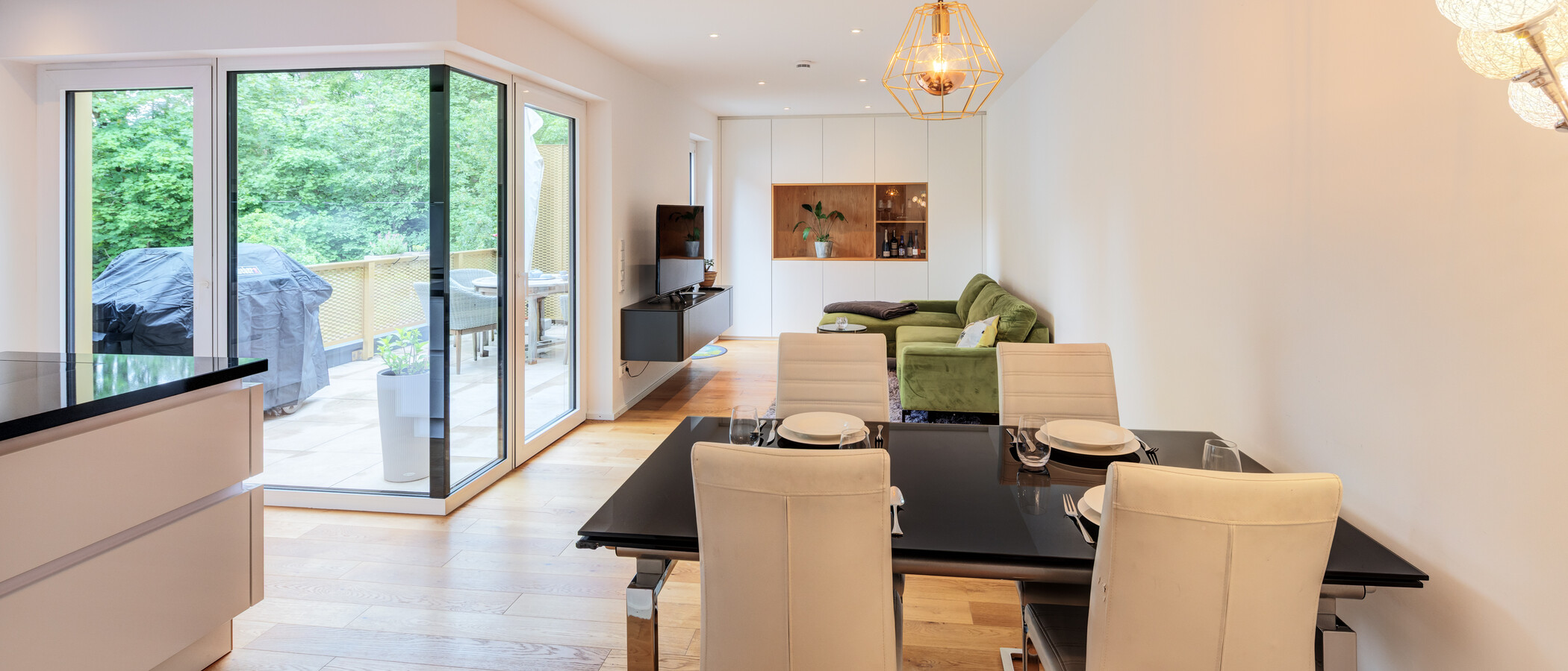 apartamento München Solln 01 zona de día  14884