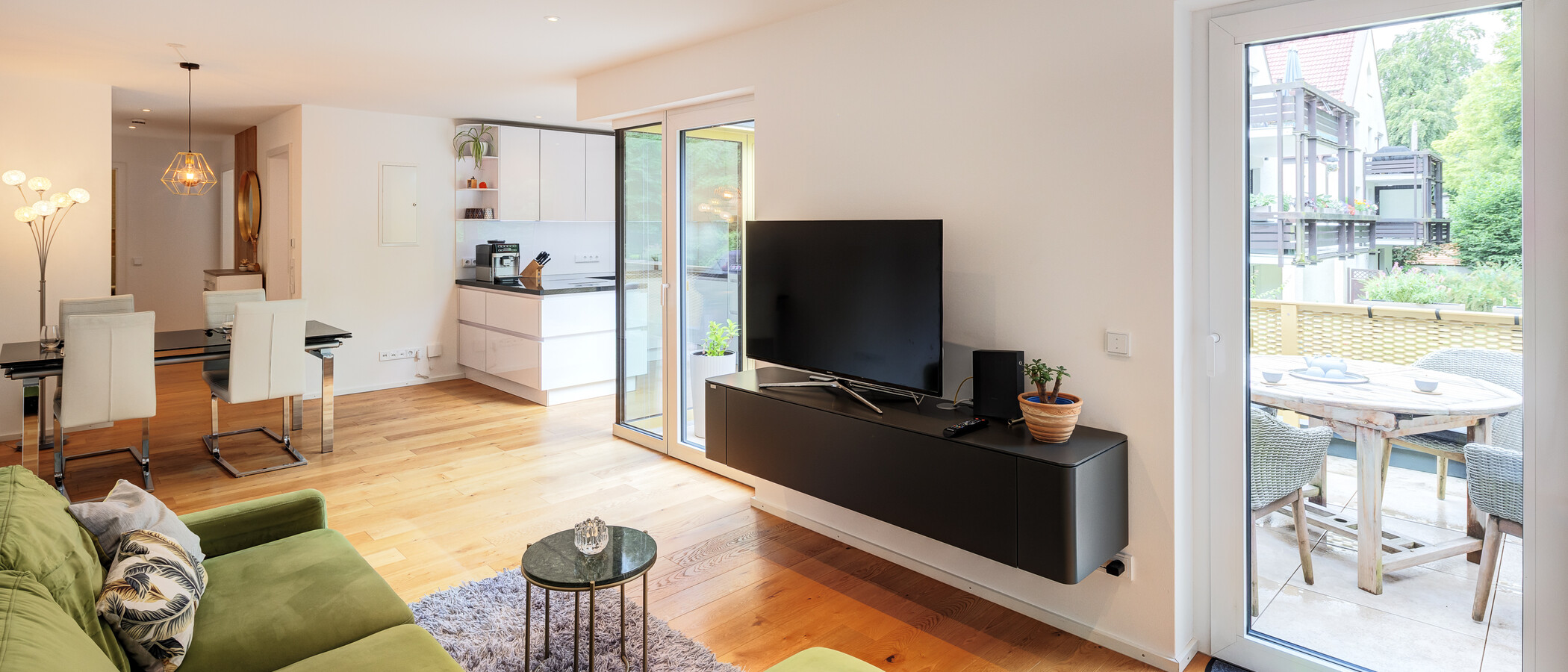 apartamento München Solln 03 zona de día  14884