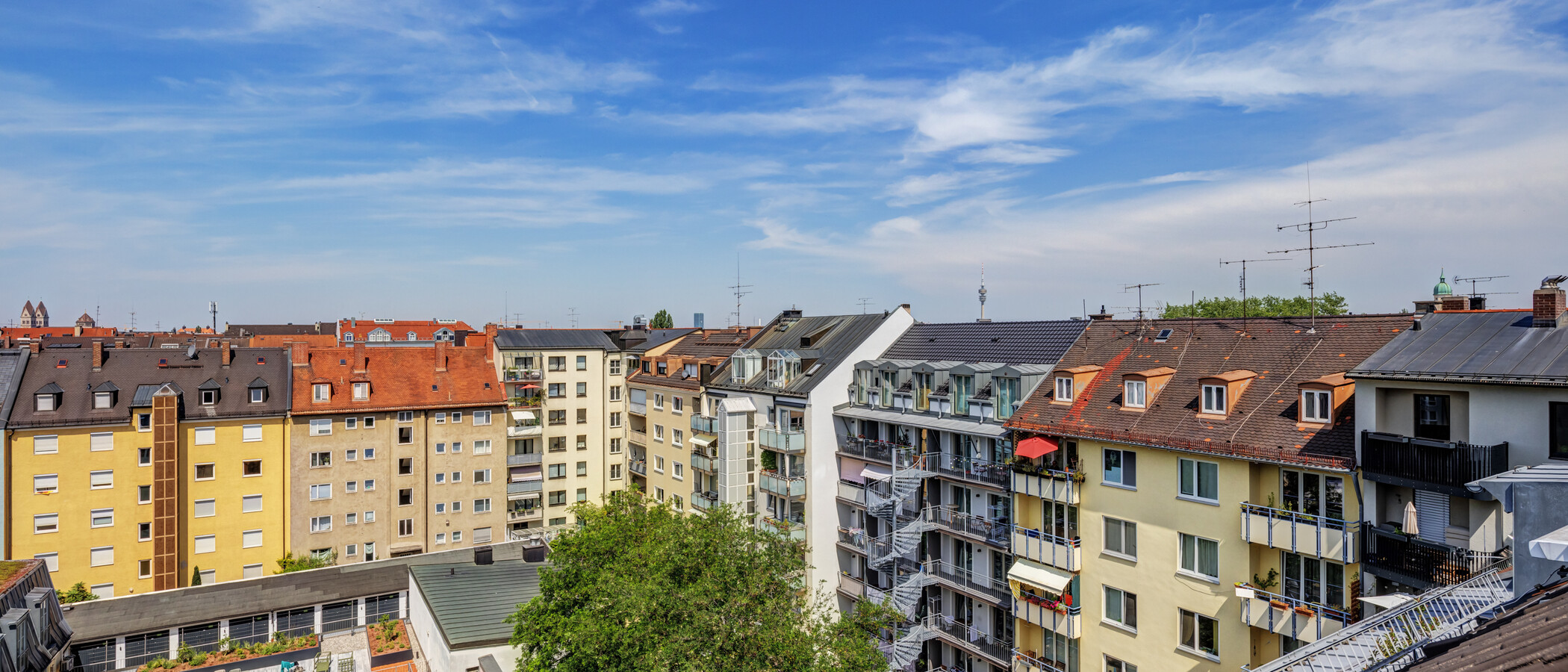 piso con galería München Maxvorstadt 03 vista 14890
