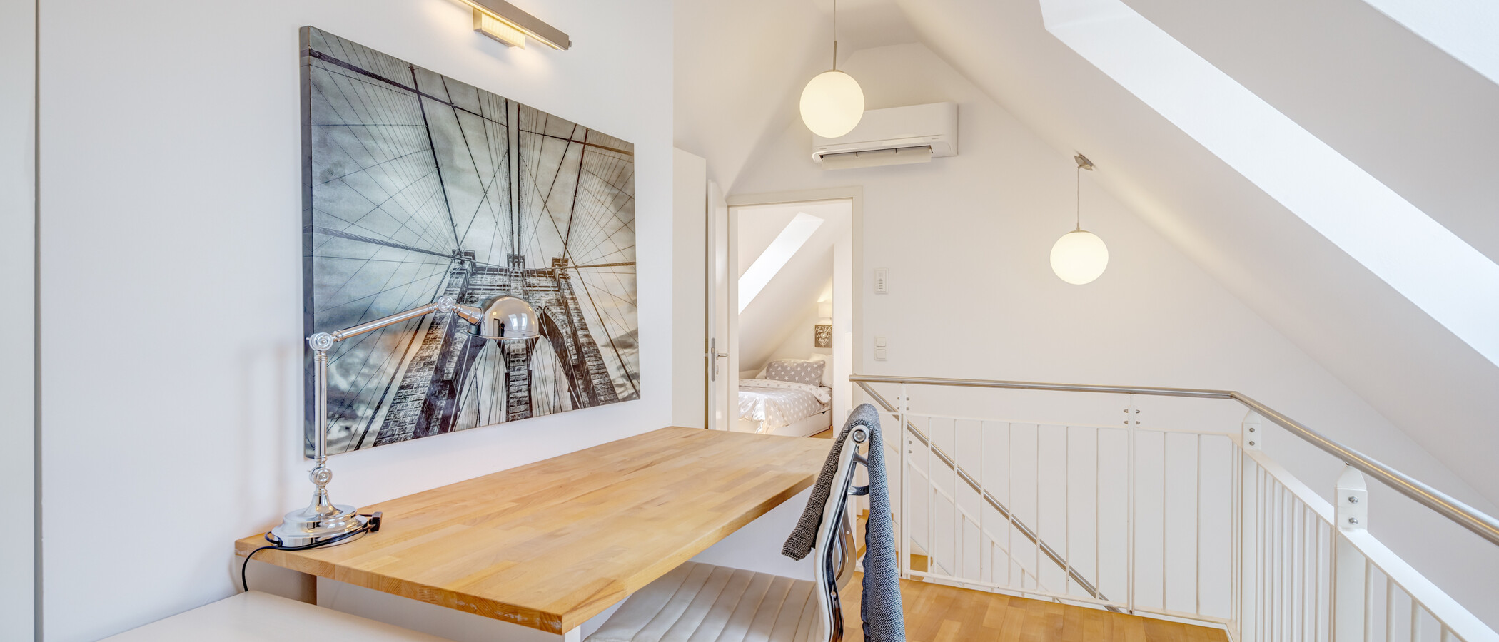 piso con galería München Maxvorstadt 01 área de trabajo 14890