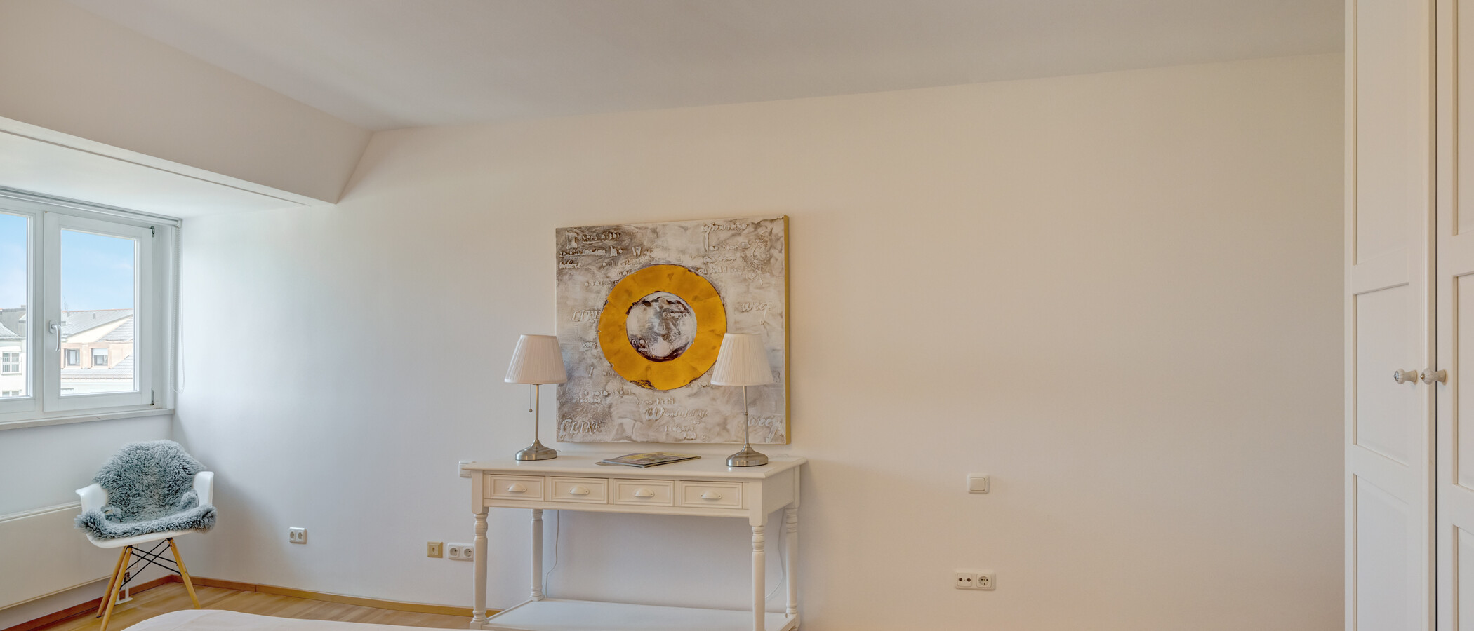 piso con galería München Maxvorstadt 02 1. dormitorio 14890