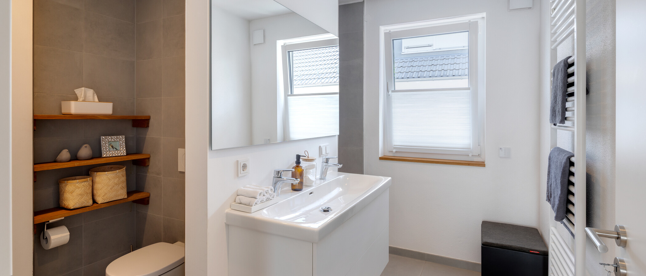 chalet adosado en el medio München Untermenzing 01 baño 14892