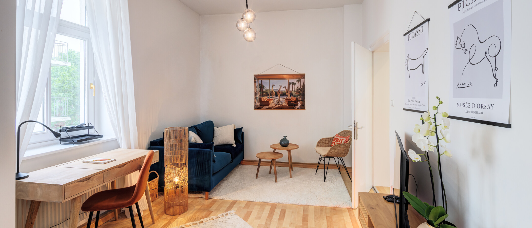 apartamento München Schwabing-West 03 zona de día  14894