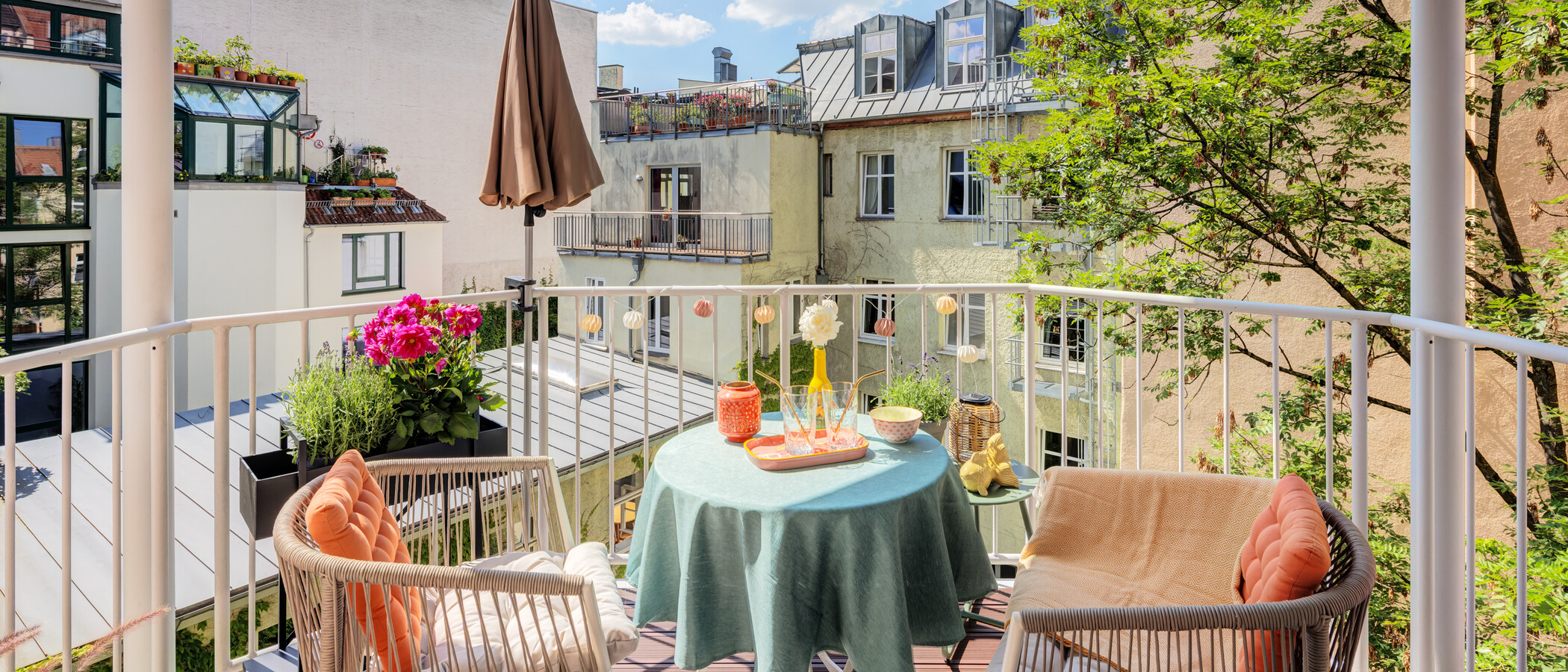 apartamento München Zentrum 01 balcón 14898