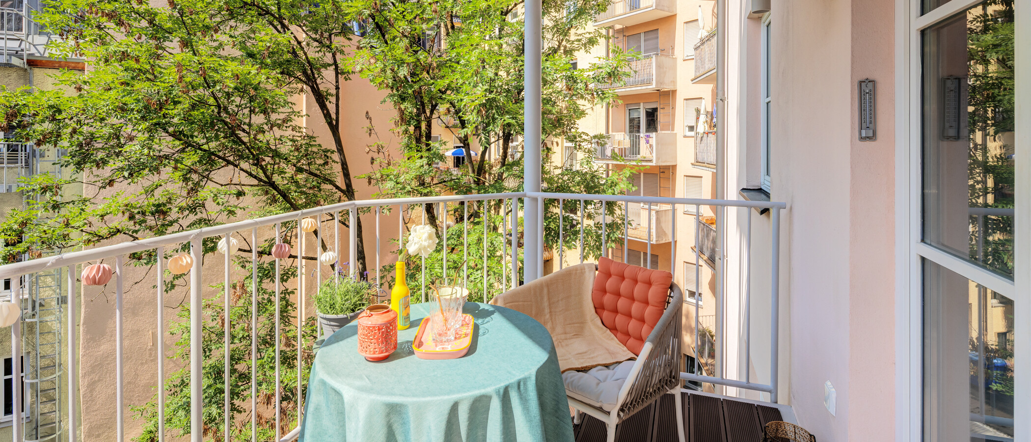 apartamento München Zentrum 03 balcón 14898