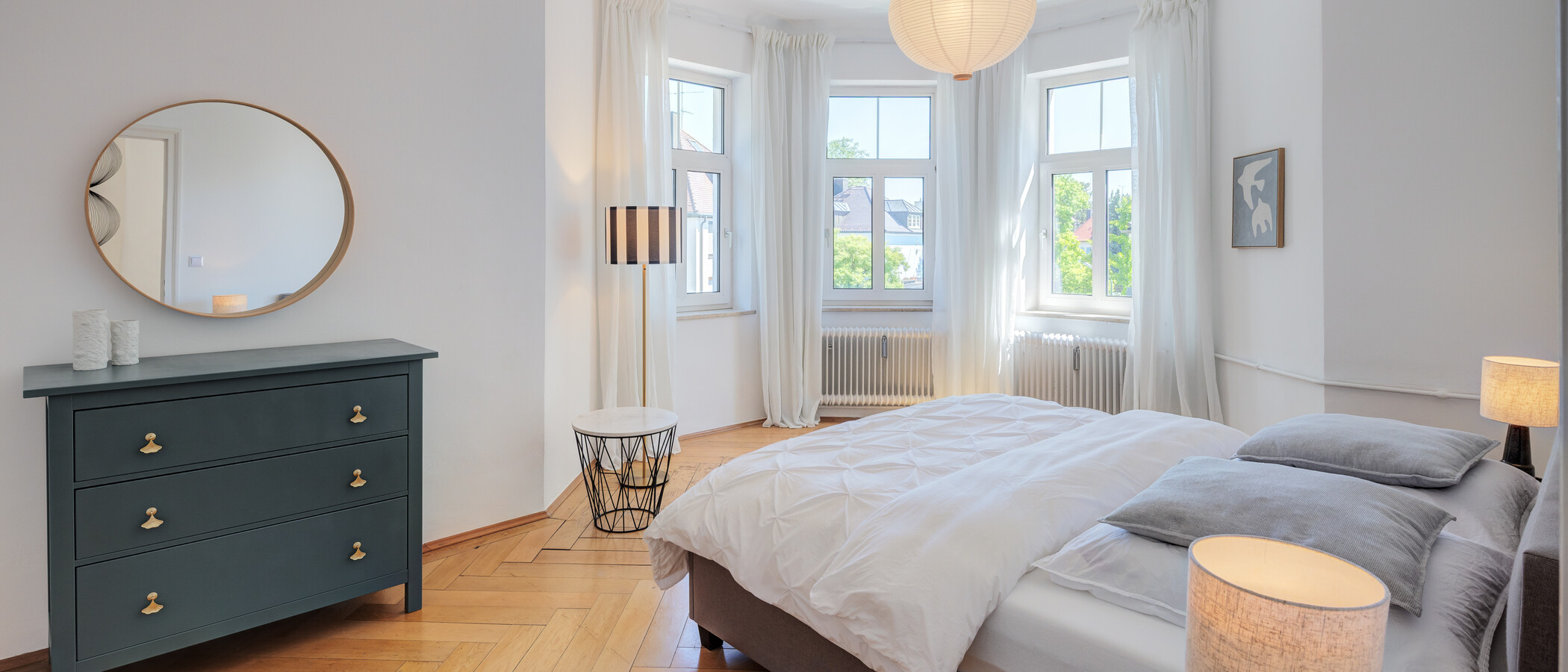 apartamento München Nymphenburg 03 dormitorio 14899