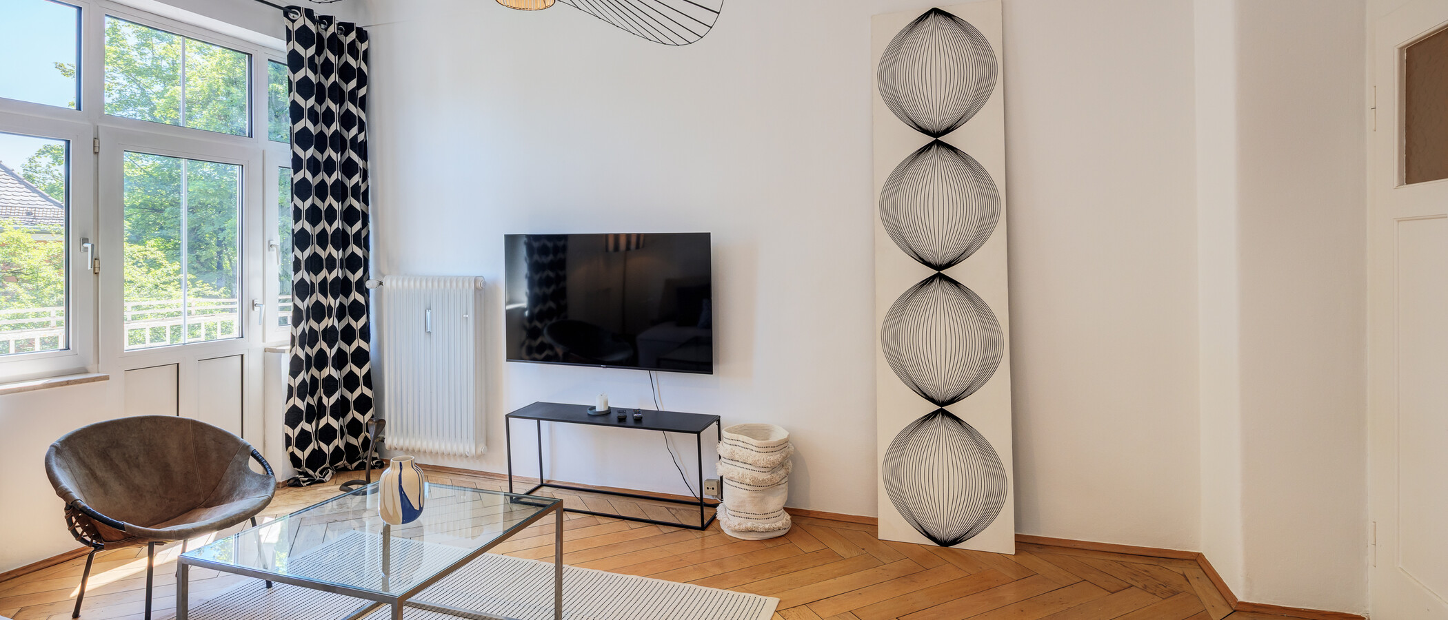 apartamento München Nymphenburg 02 sala de estar 14899