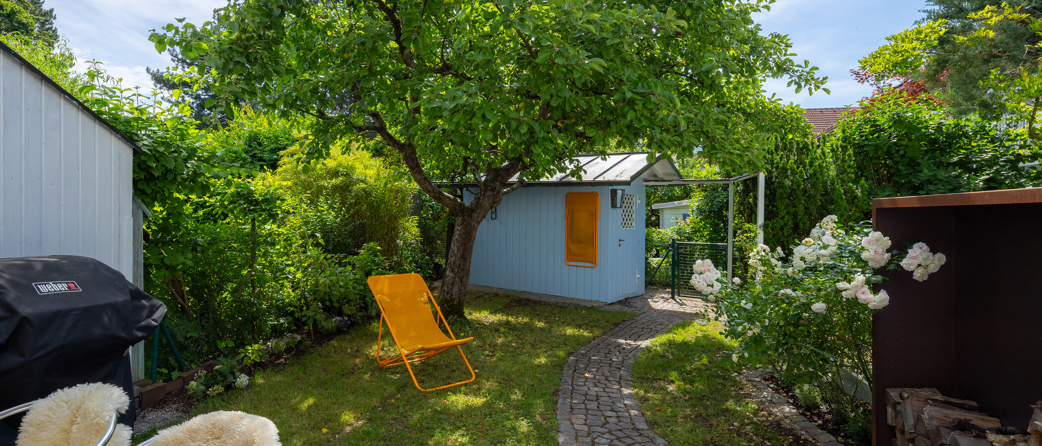 chalet adosado en el medio München Untergiesing 01 jardín 14900