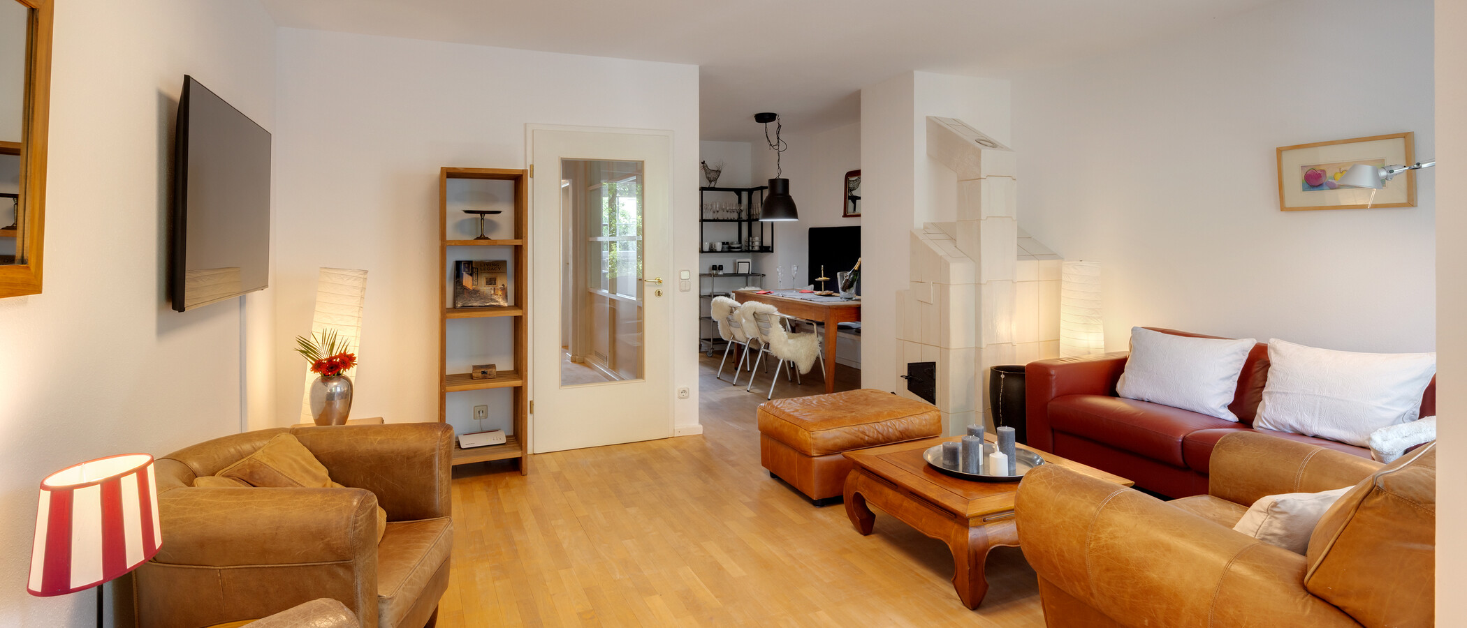 chalet adosado en el medio München Untergiesing 03 zona de día  14900