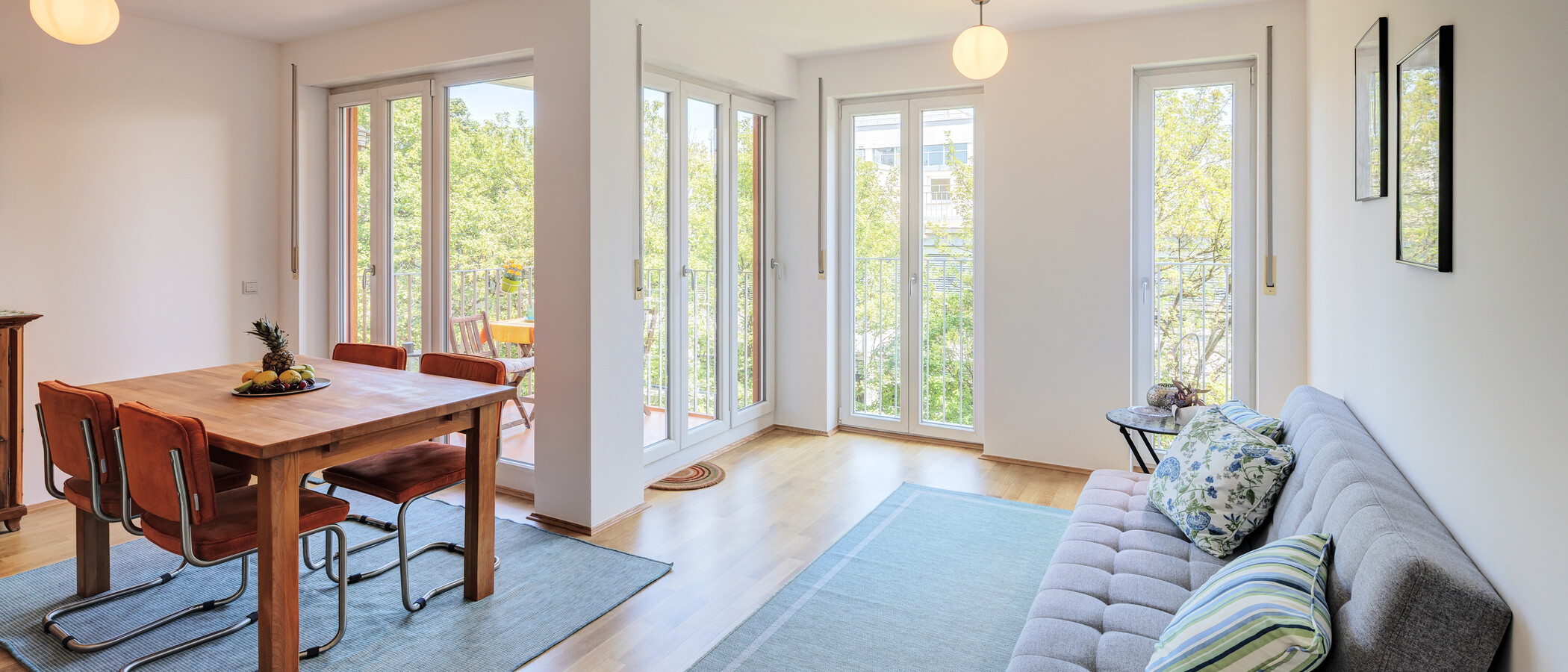 apartamento München Schwabing-West 03 zona de día  14901