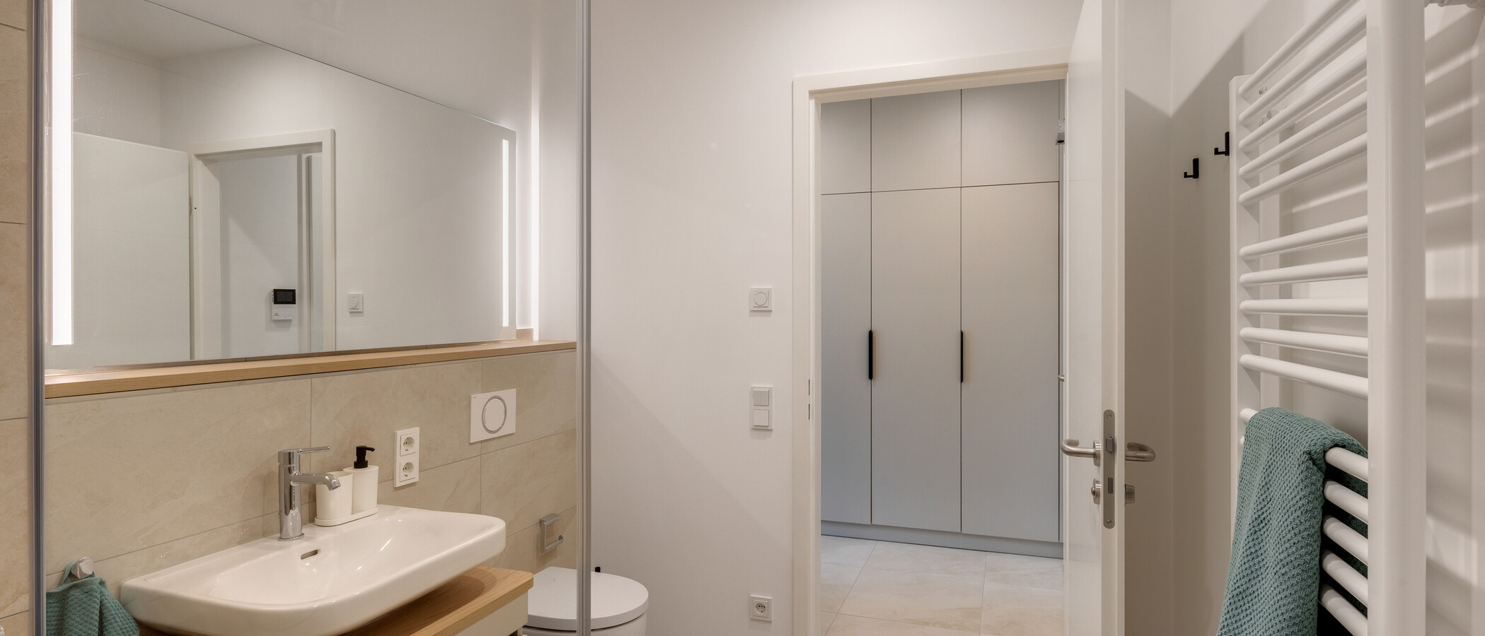 apartamento München Berg am Laim 02 baño 14903