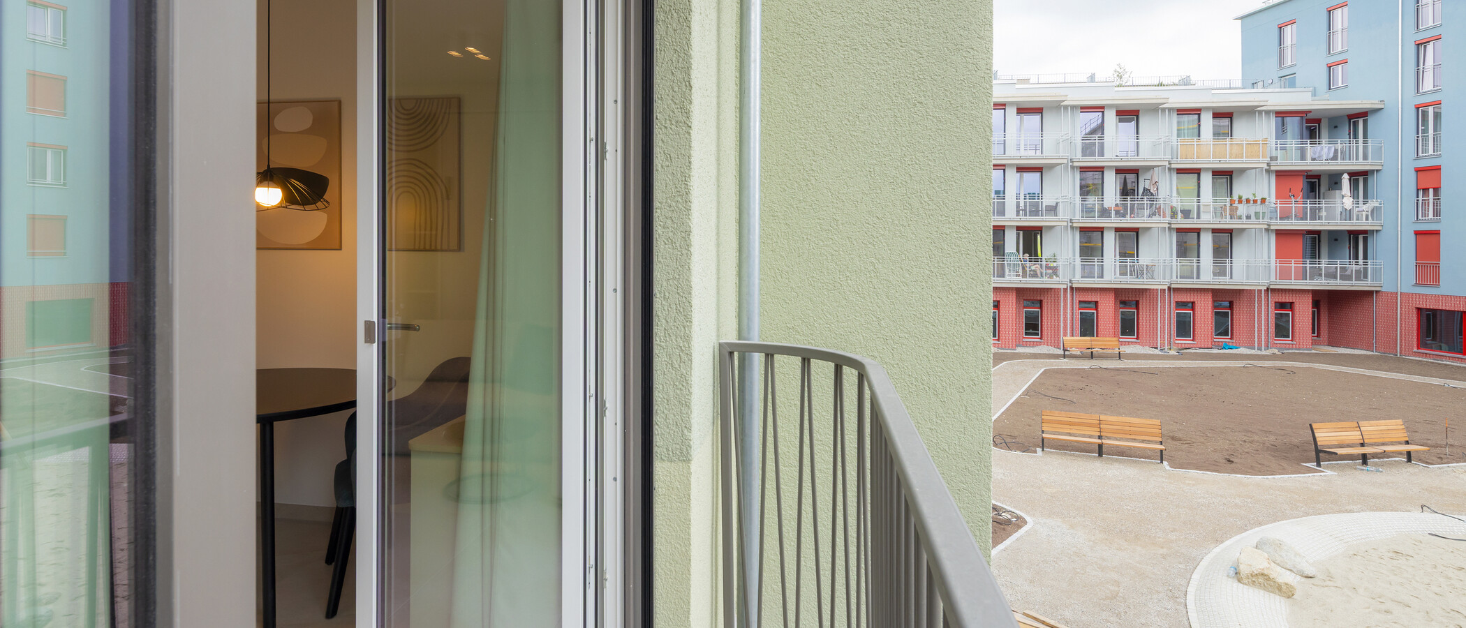 apartamento München Berg am Laim 01 balcón 14903