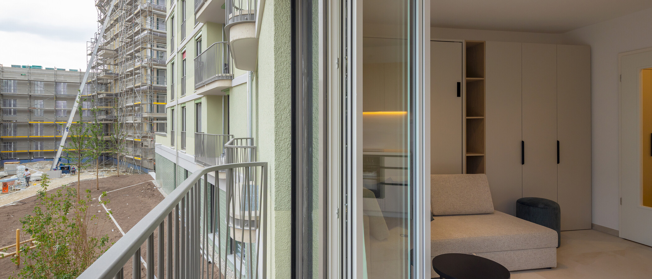 apartamento München Berg am Laim 02 balcón 14903