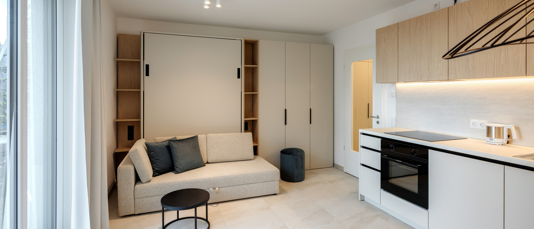 apartamento München Berg am Laim 02 zona de día  14903