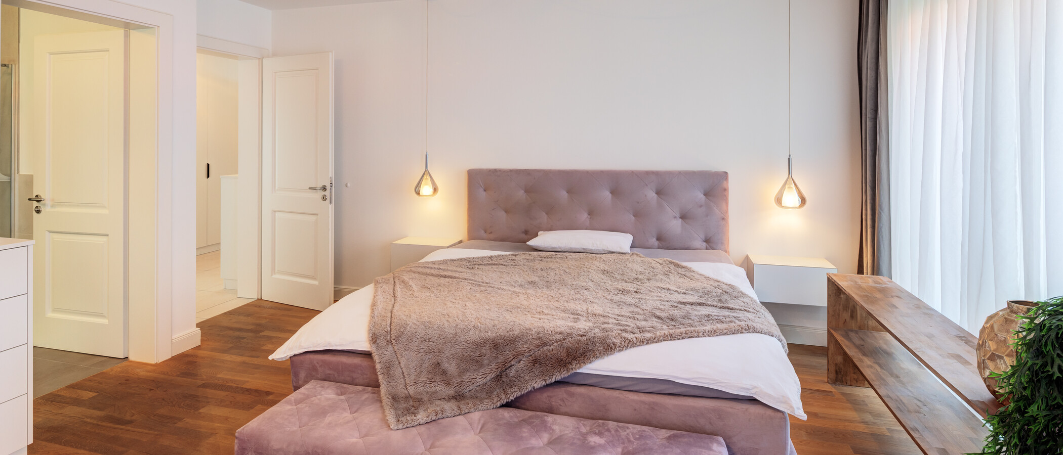 piso con jardín München Freimann 01 dormitorio 14904
