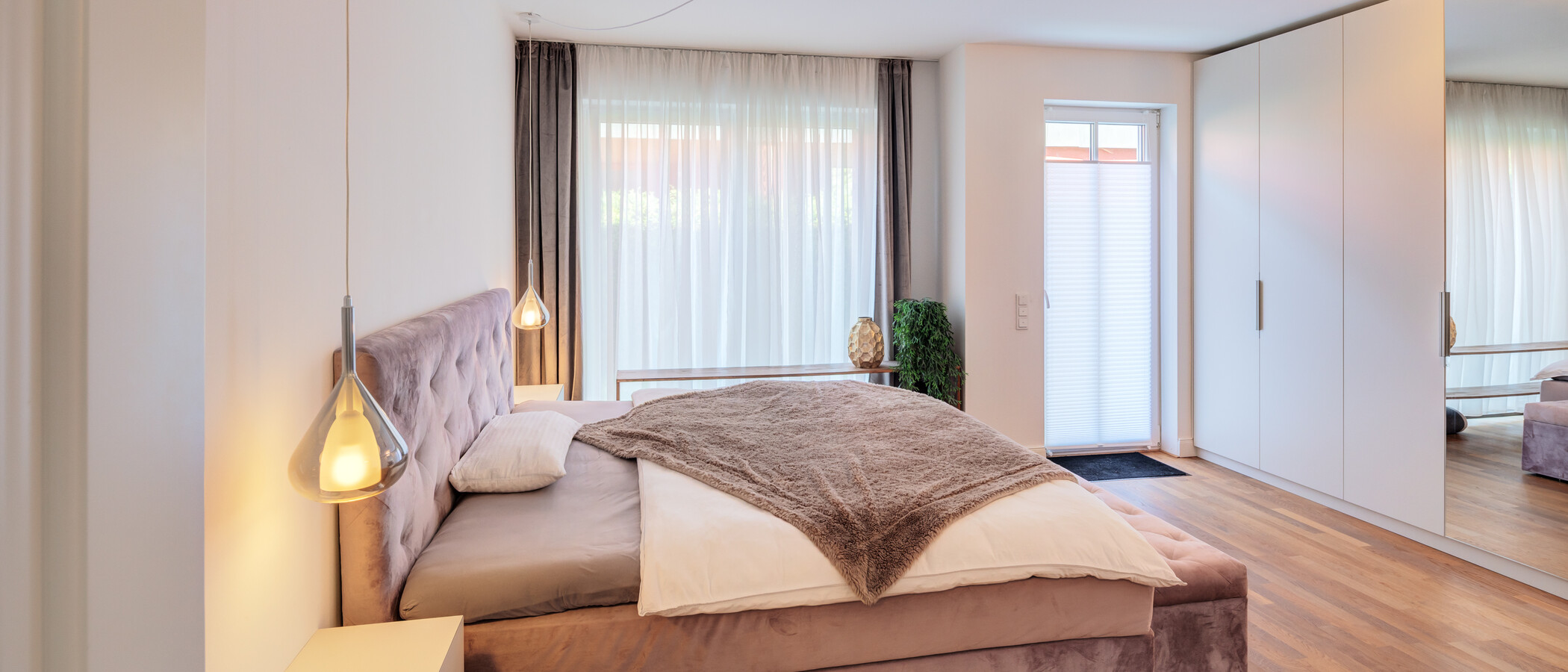 piso con jardín München Freimann 02 dormitorio 14904
