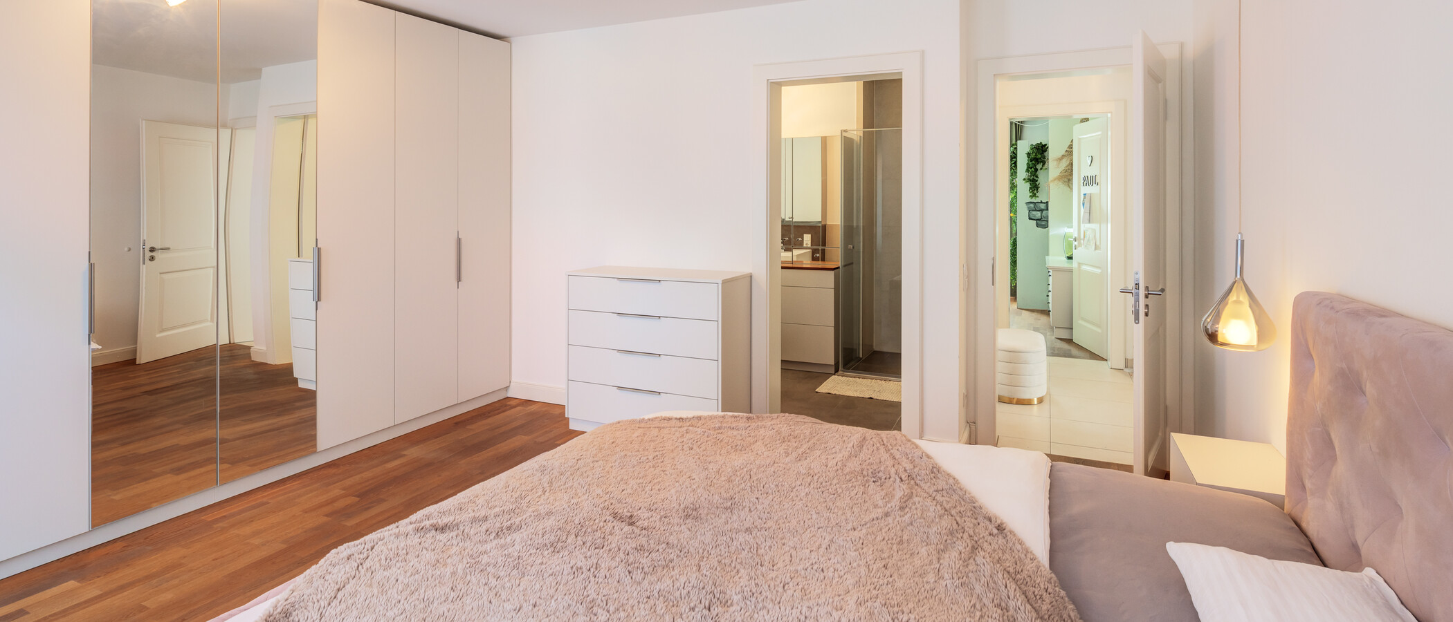 piso con jardín München Freimann 03 dormitorio 14904