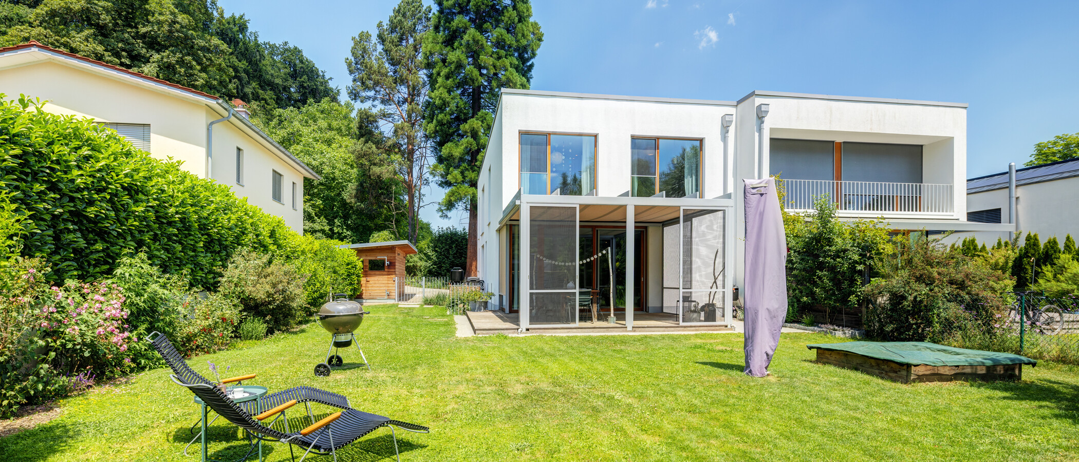 casa pareada Inning am Ammersee 01 jardín 14905