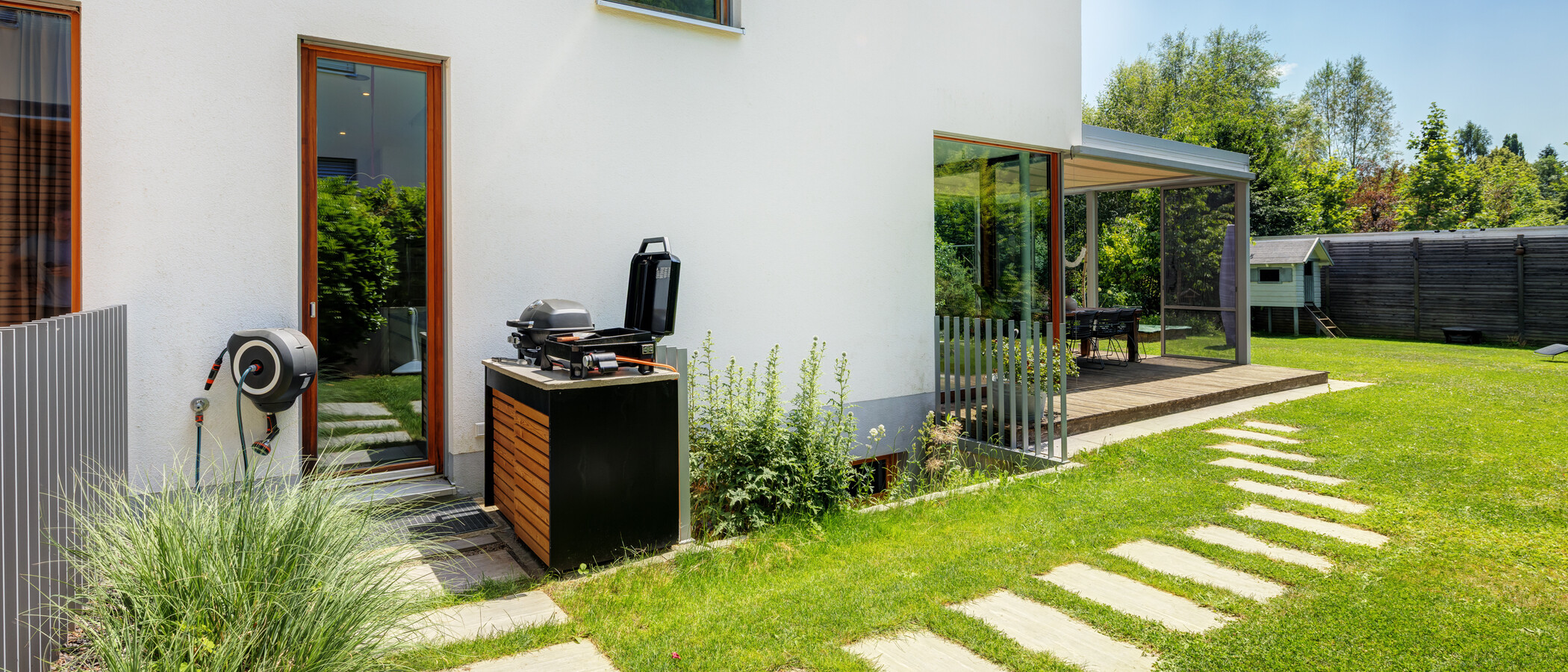 casa pareada Inning am Ammersee 03 jardín 14905