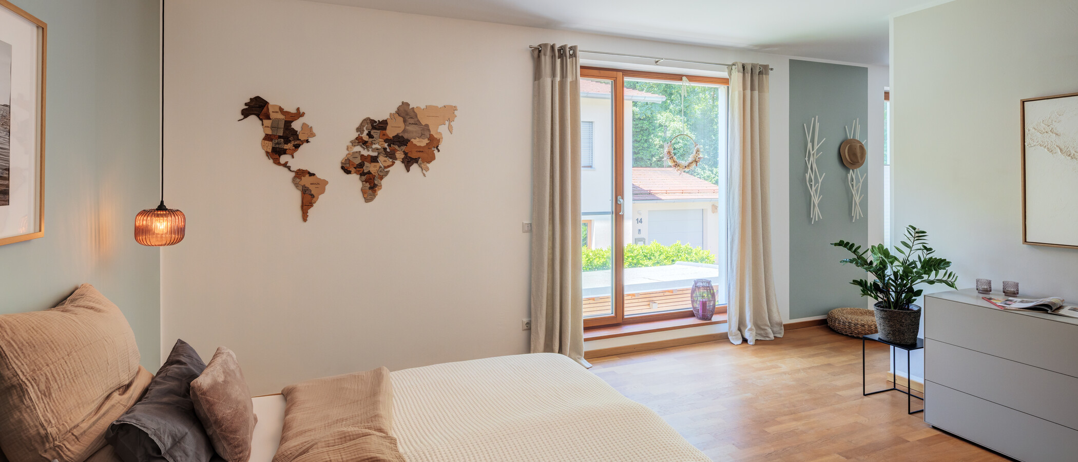 casa pareada Inning am Ammersee 02 1. dormitorio 14905