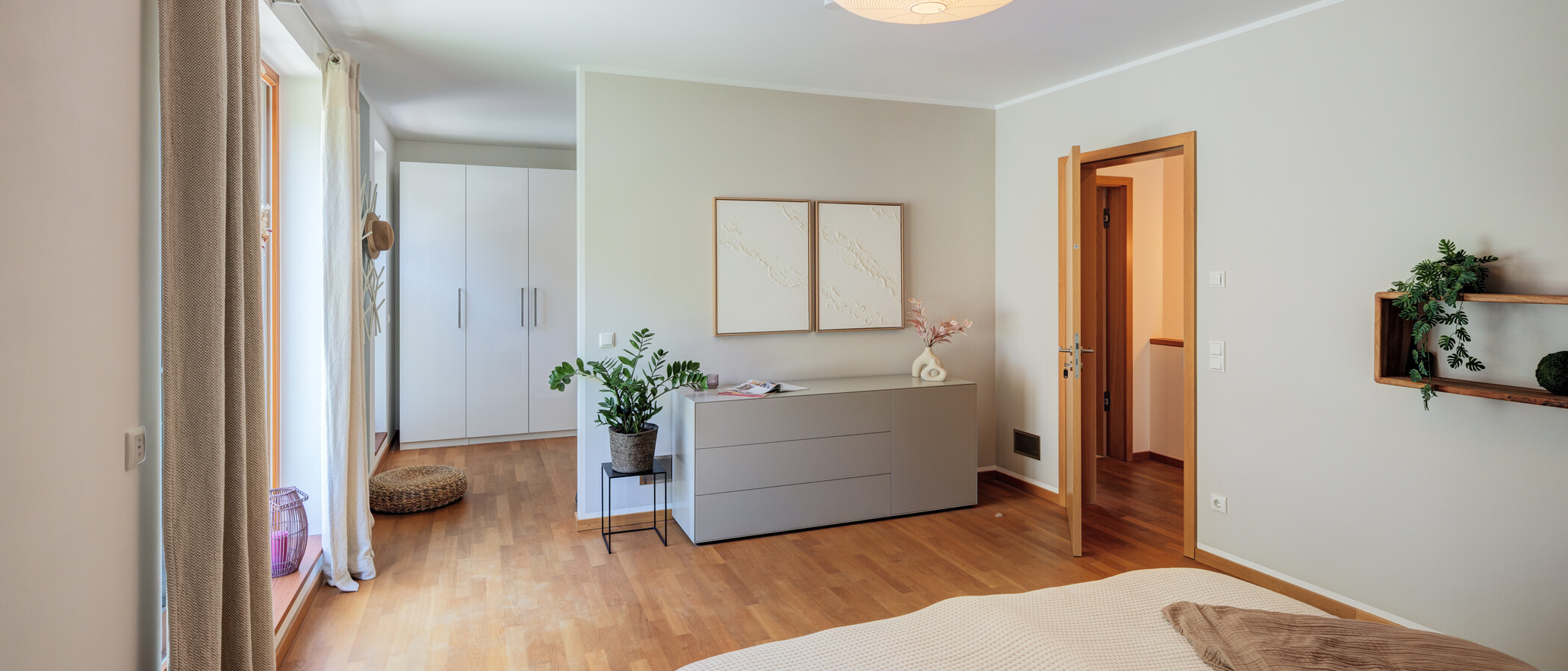 casa pareada Inning am Ammersee 03 1. dormitorio 14905