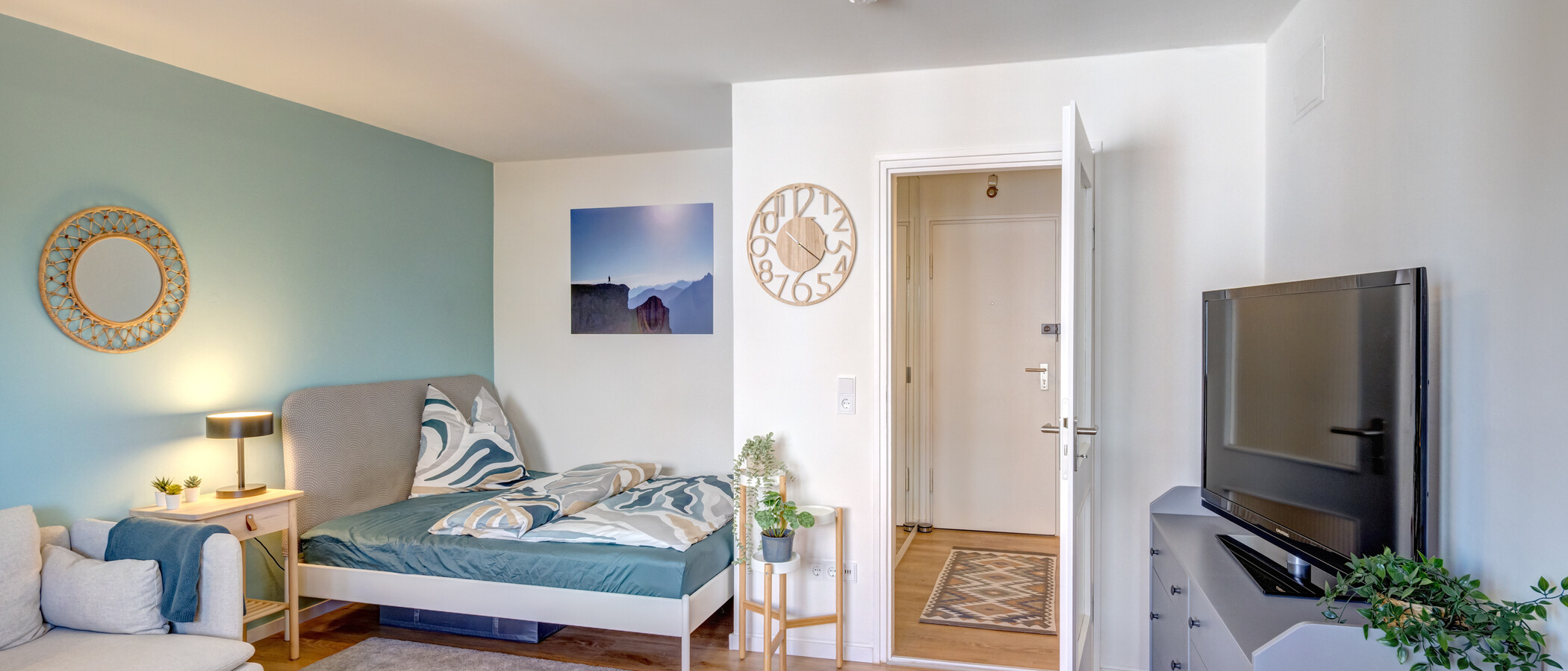 apartamento München Fasanerie 04 zona de día  14906