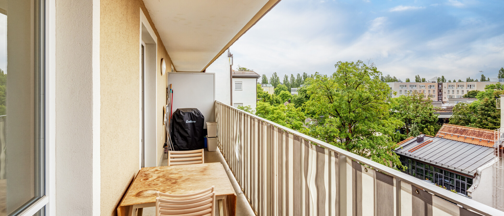 dúplex München Schwabing 02 balcón 14908