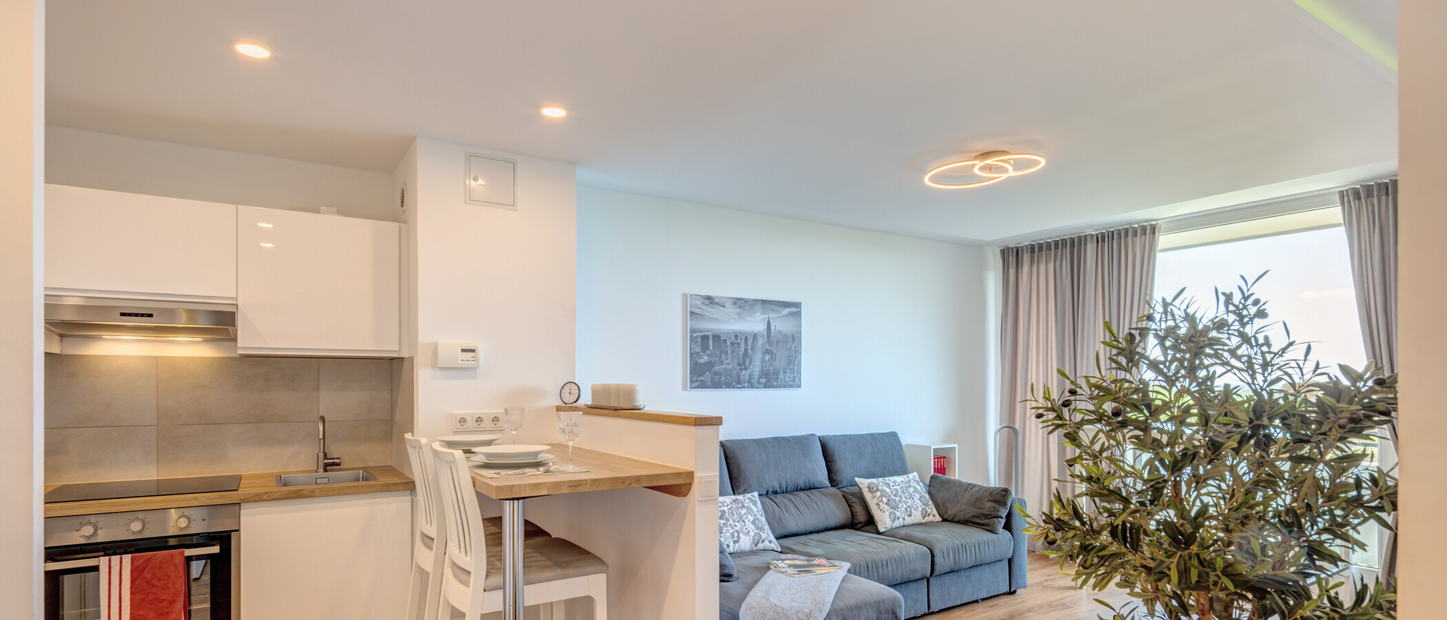 apartamento München Johanneskirchen 02 zona de día  14909