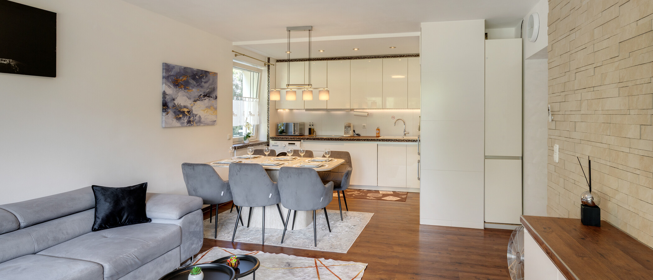 apartamento München Forstenried 02 zona de día  14911