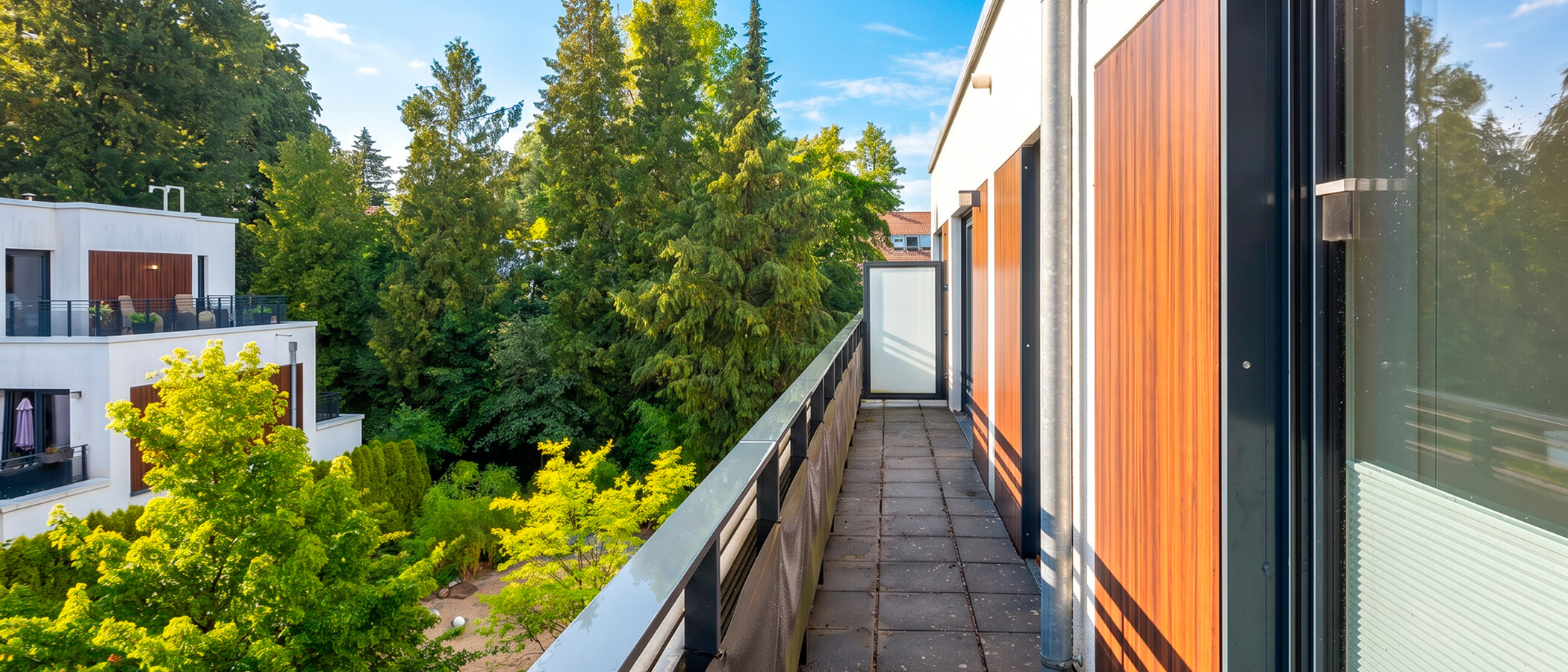 ático con terraza München Menterschwaige 05 azotea 14914