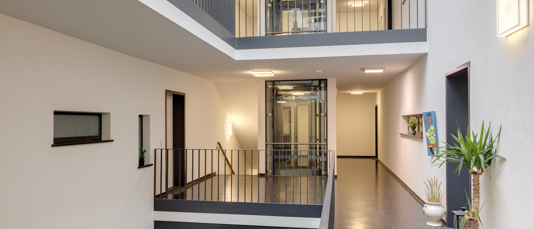 ático con terraza München Menterschwaige 01 escalera 14914