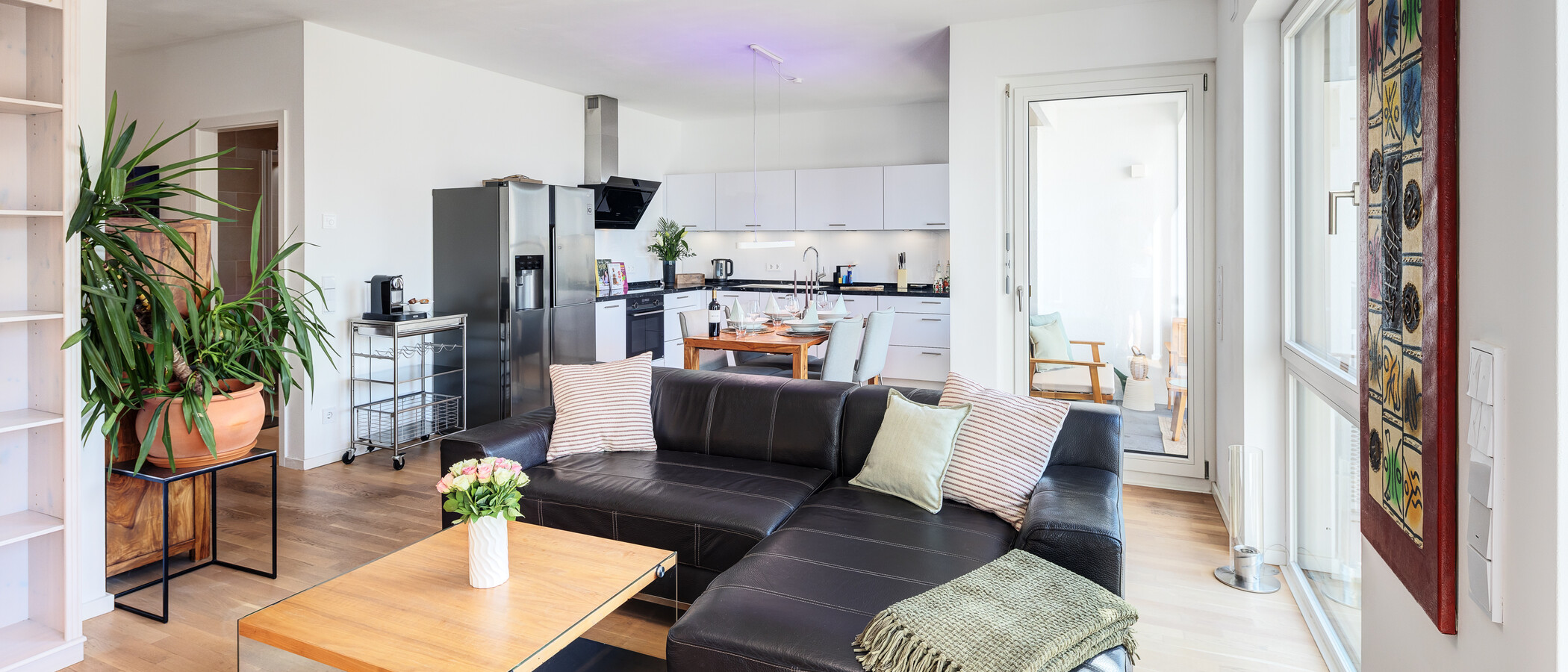 apartamento München Pasing 04 zona de día  14915