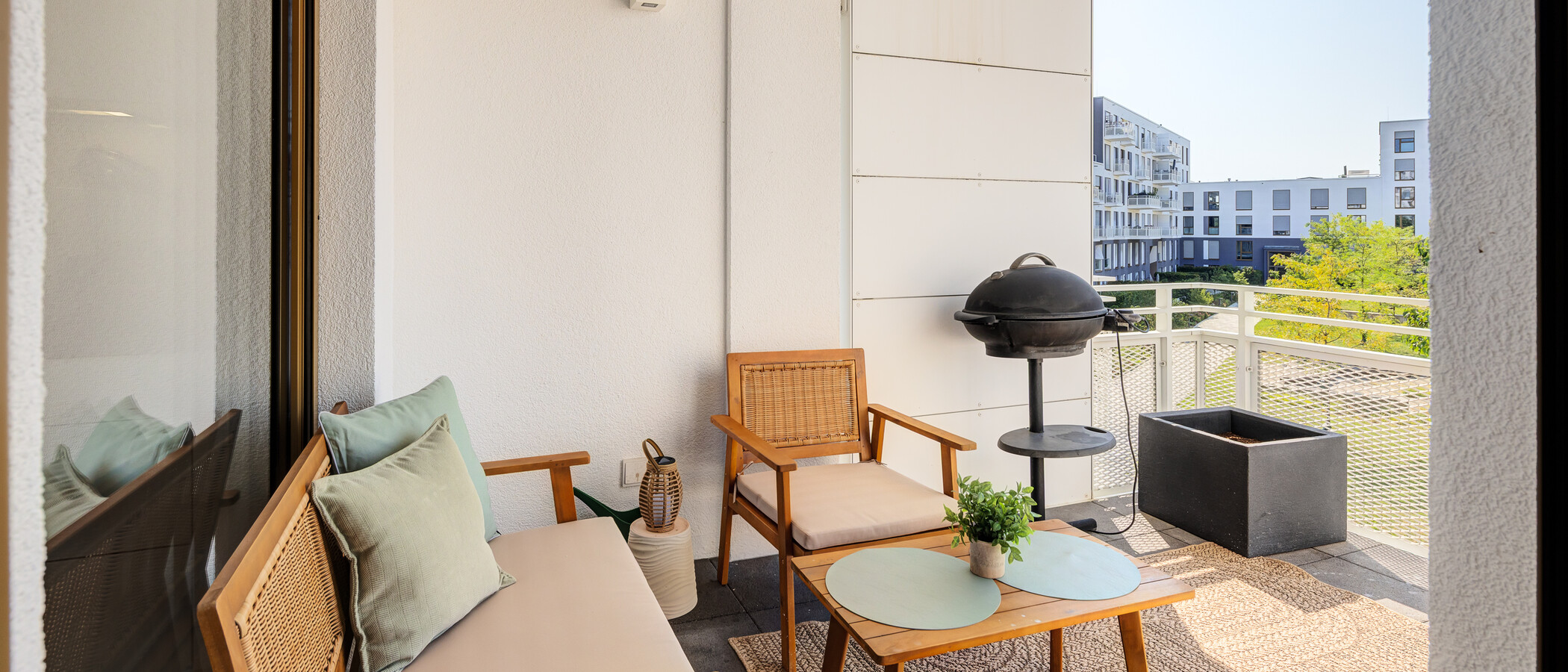 apartamento München Pasing 01 1. balcón 14915