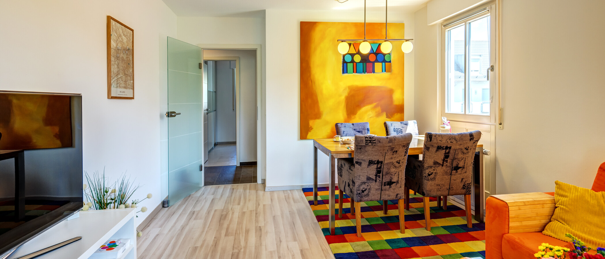 apartamento München Lerchenau 03 zona de día  14916