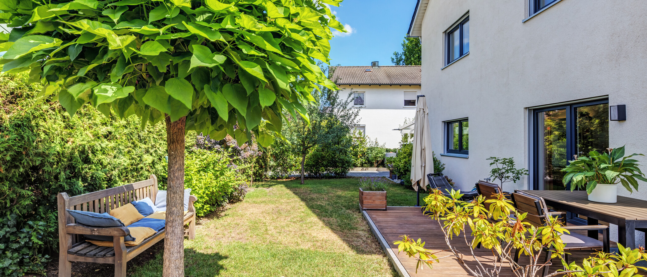 casa pareada München Feldmoching 04 jardín 14917
