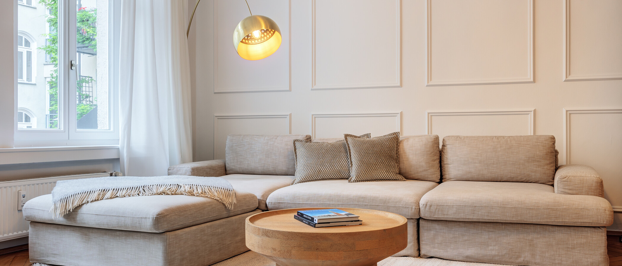 apartamento München Glockenbachviertel 02 zona de día  14921