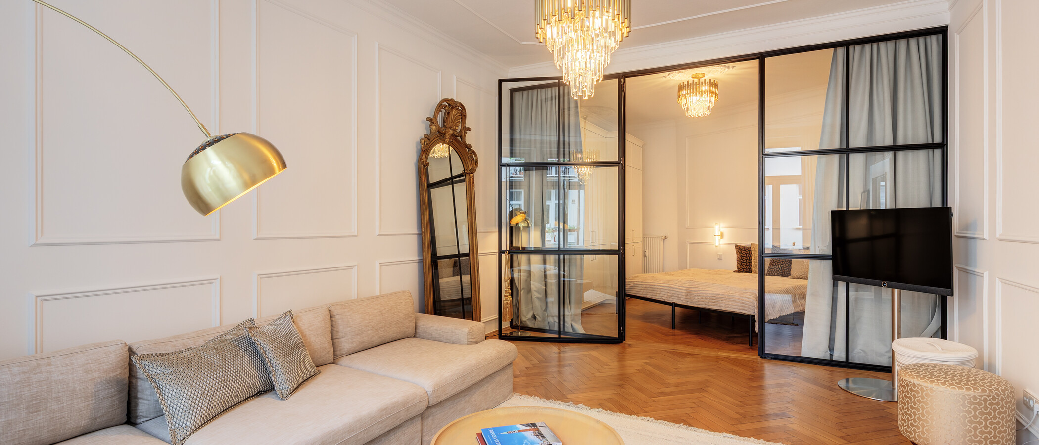 apartamento München Glockenbachviertel 03 zona de día  14921