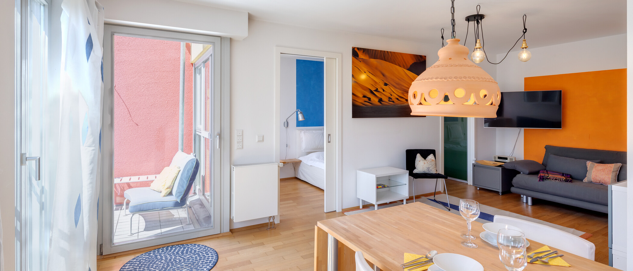 apartamento München Haidhausen 02 zona de día  14922