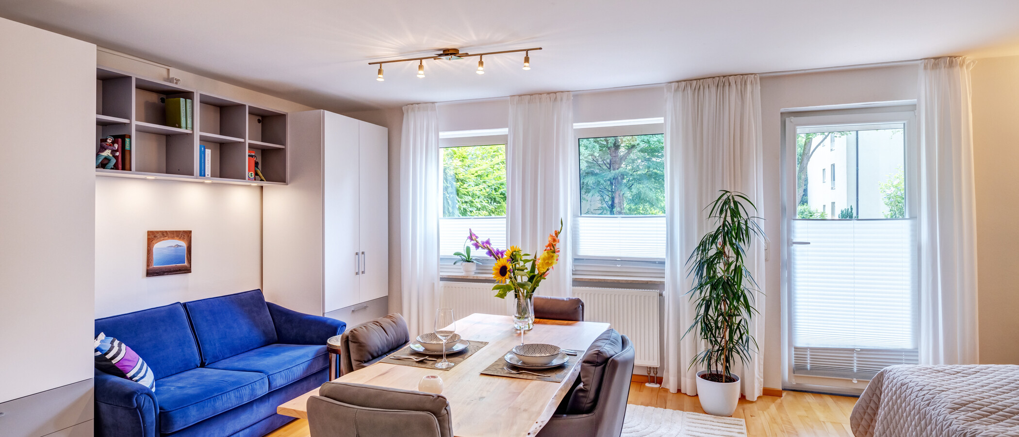 apartamento München Parkstadt Bogenhausen 02 zona de día  14923