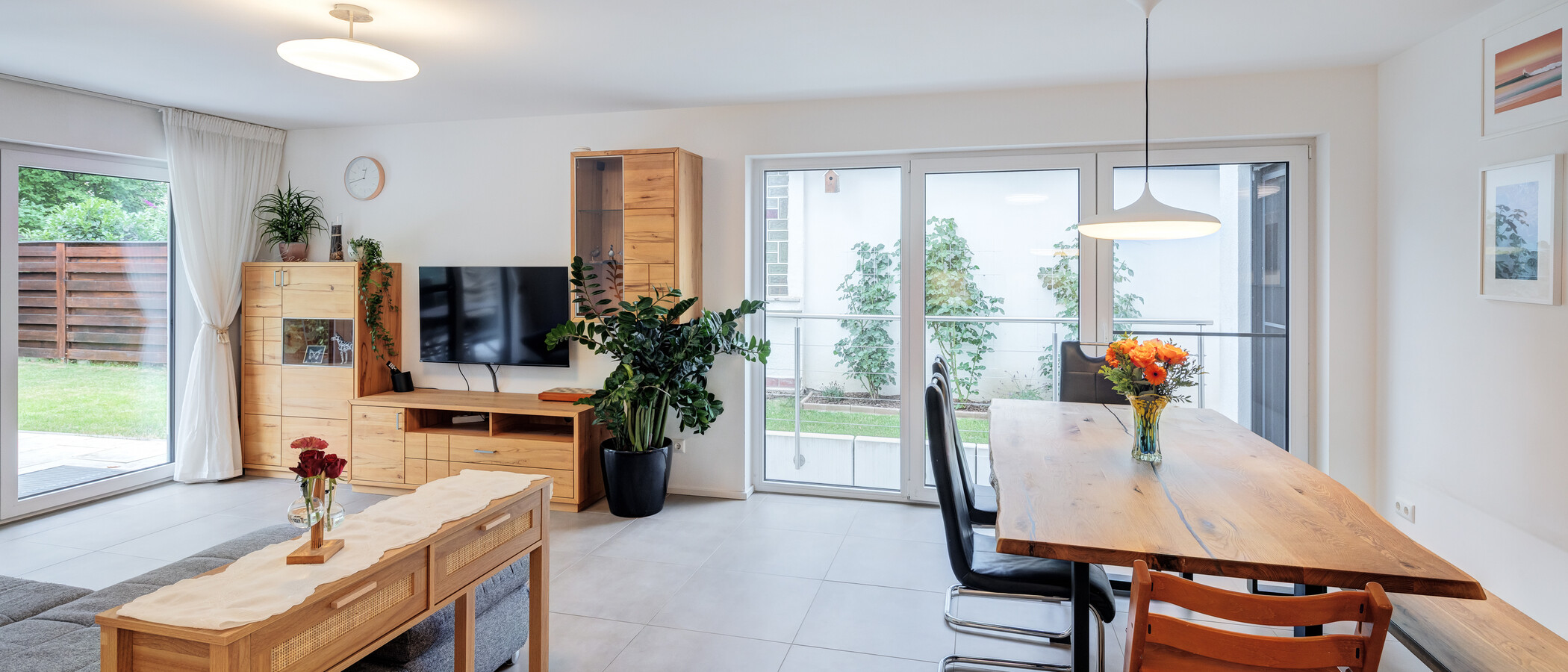 apartamento München Waldtrudering 03 zona de día  14926
