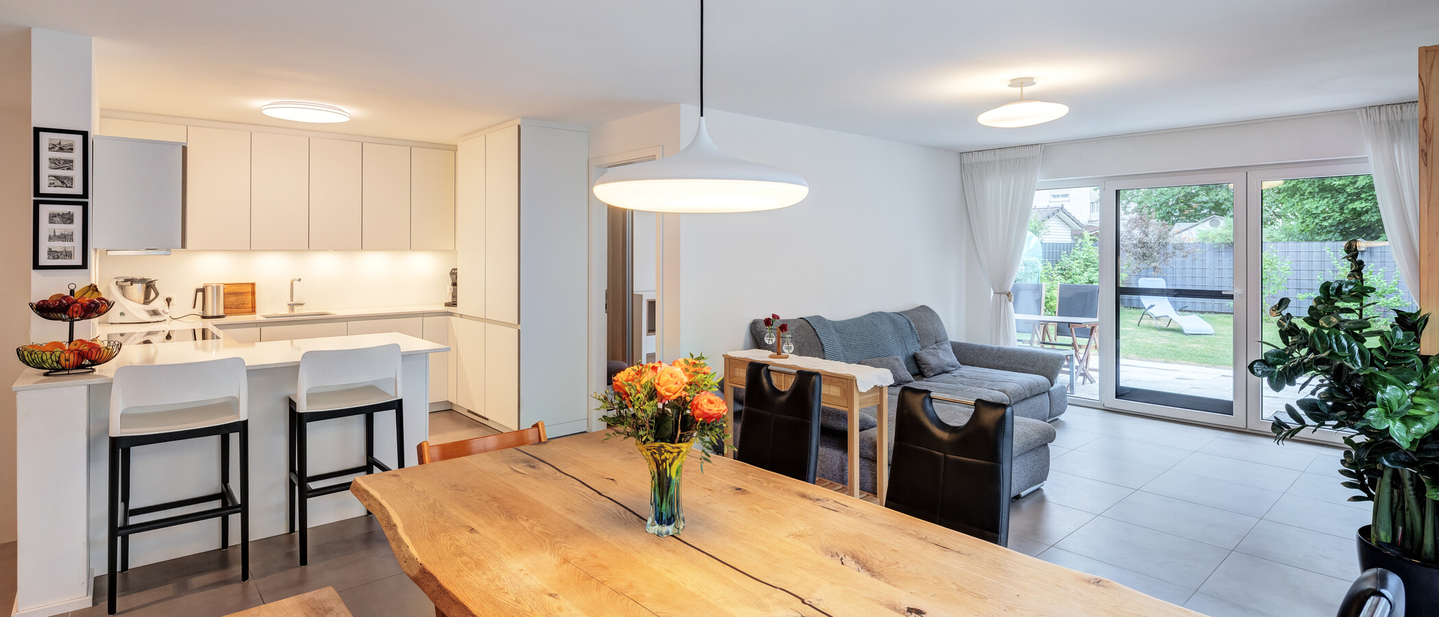apartamento München Waldtrudering 05 zona de día  14926