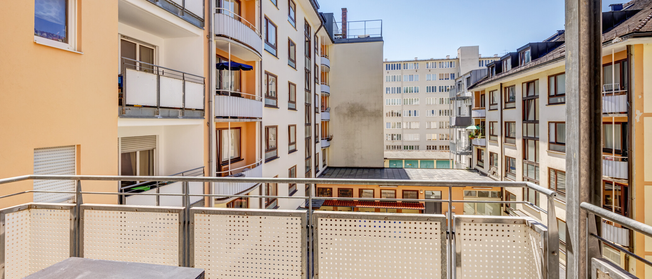 apartamento München Maxvorstadt 02 balcón 14928