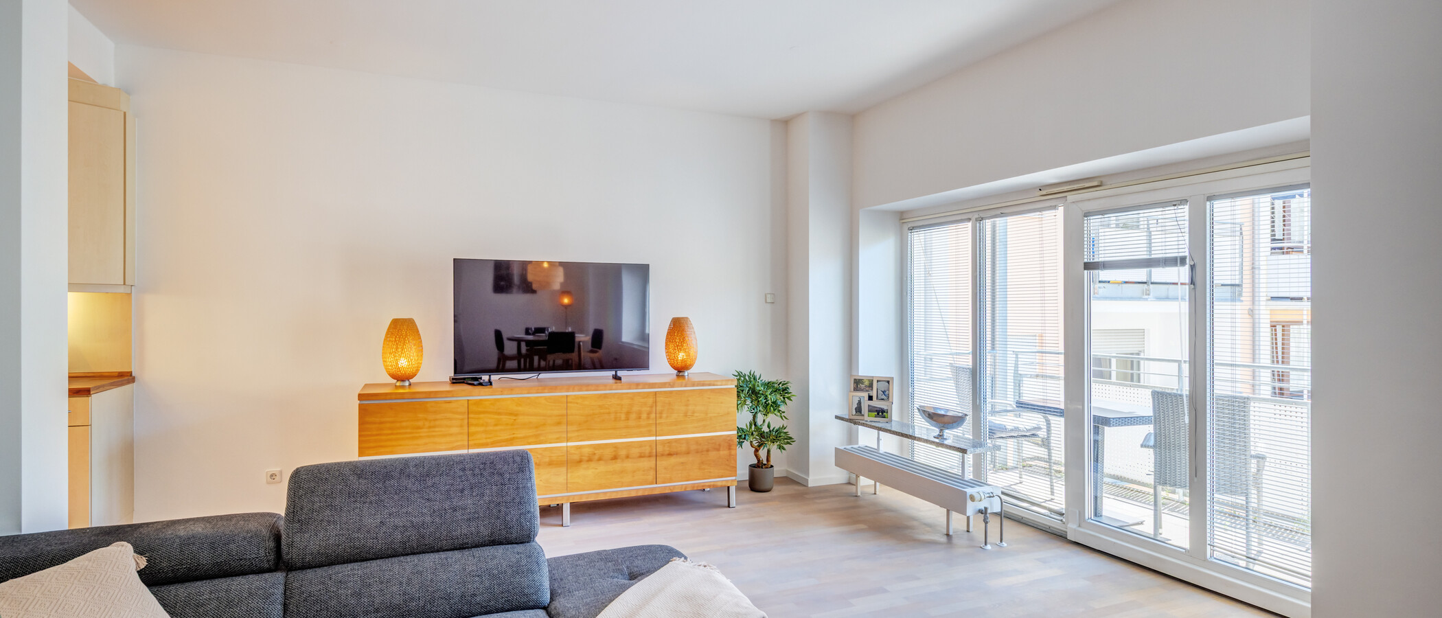 apartamento München Maxvorstadt 02 zona de día  14928