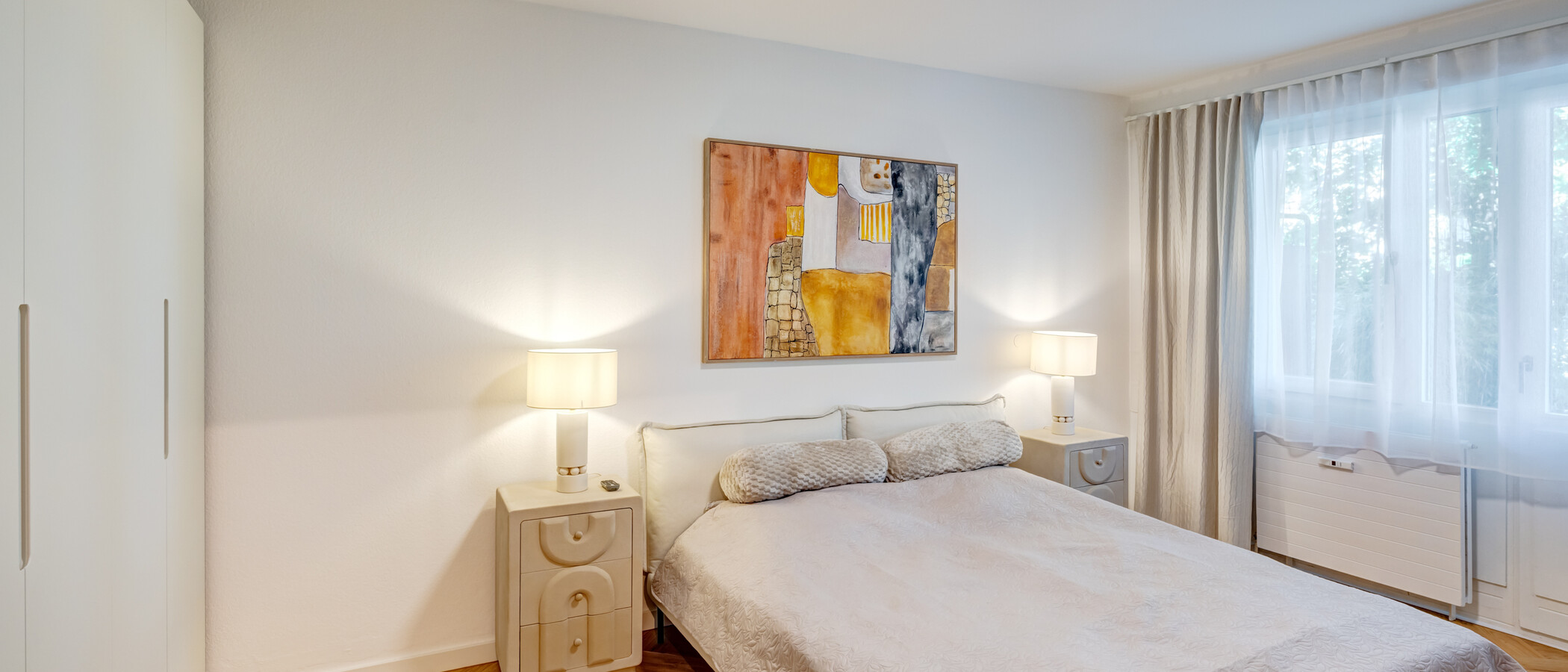 piso con jardín München Herzogpark 01 dormitorio 14929