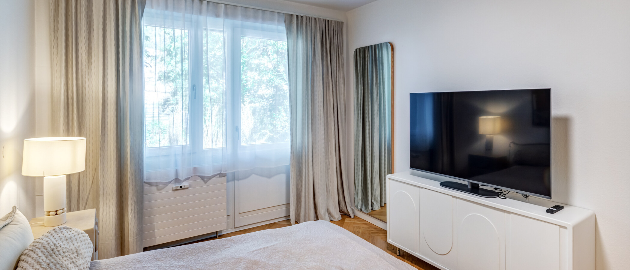 piso con jardín München Herzogpark 02 dormitorio 14929