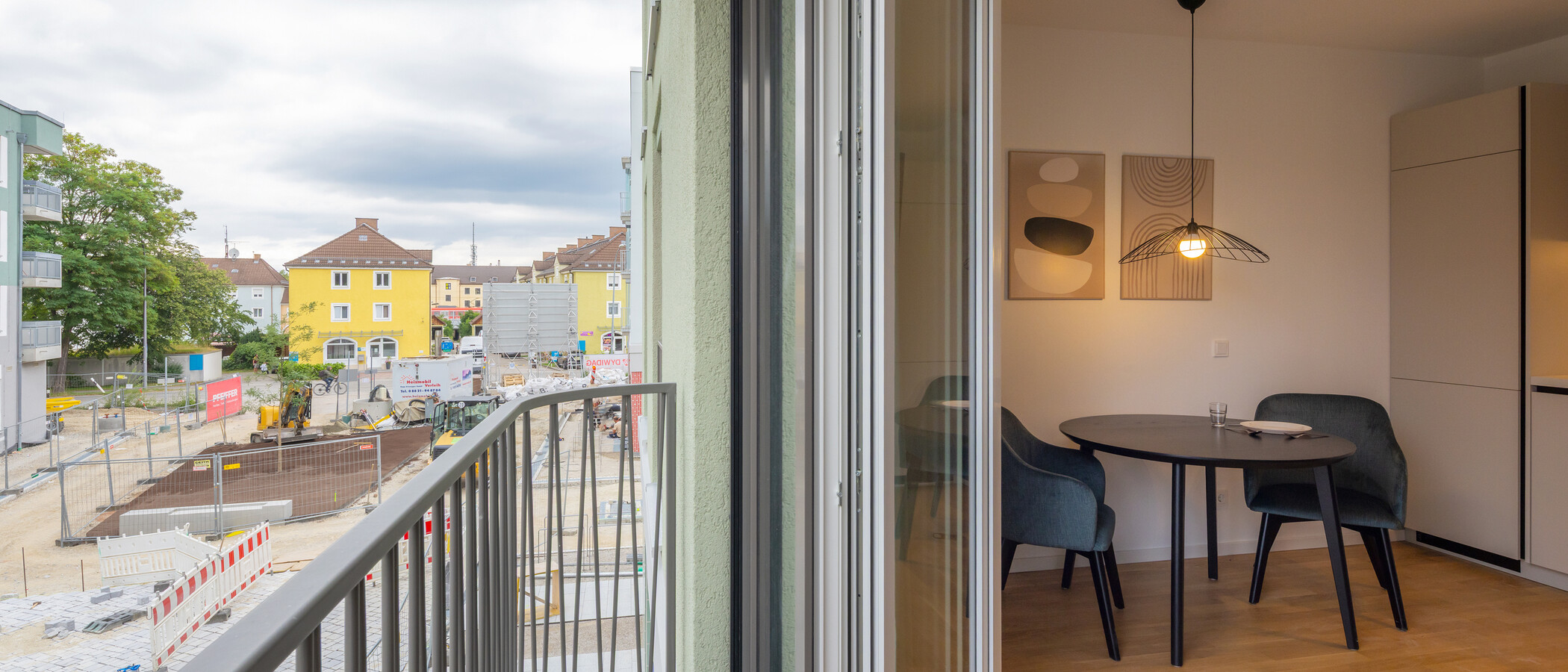 apartamento München Berg am Laim 02 balcón 14932