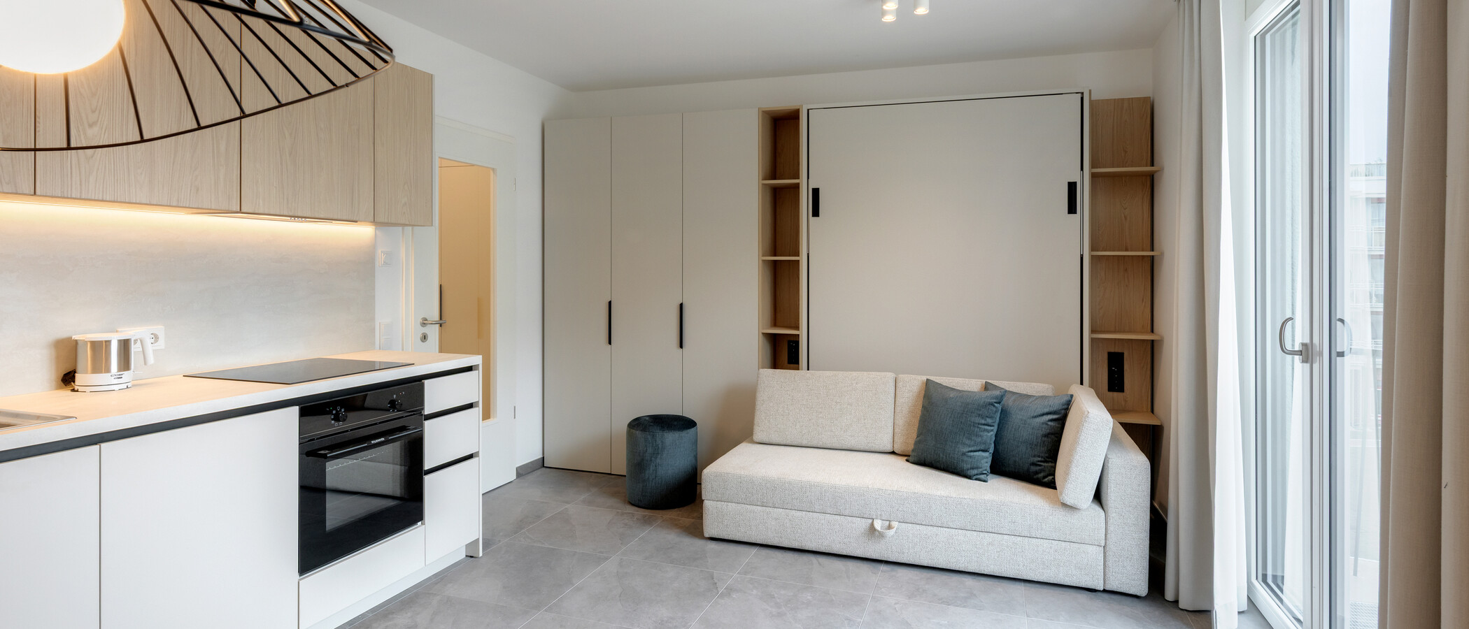 apartamento München Berg am Laim 02 zona de día  14934