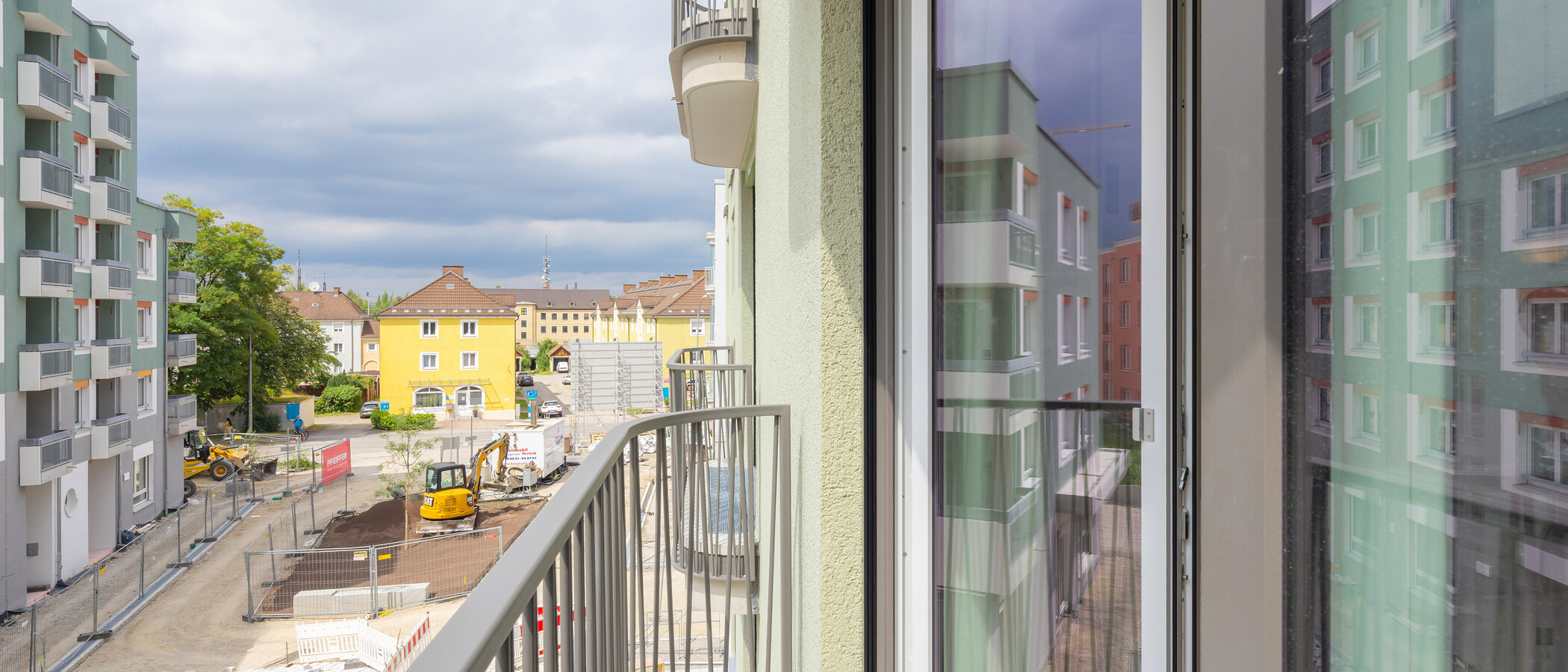 apartamento München Berg am Laim 02 balcón 14935