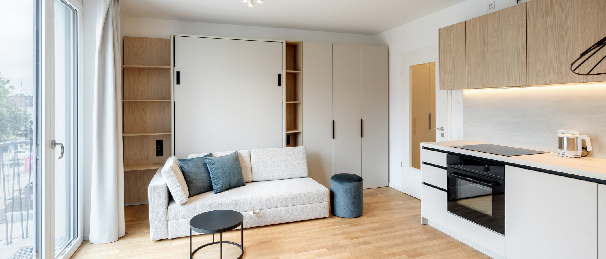 apartamento München Berg am Laim 01 zona de día  14935
