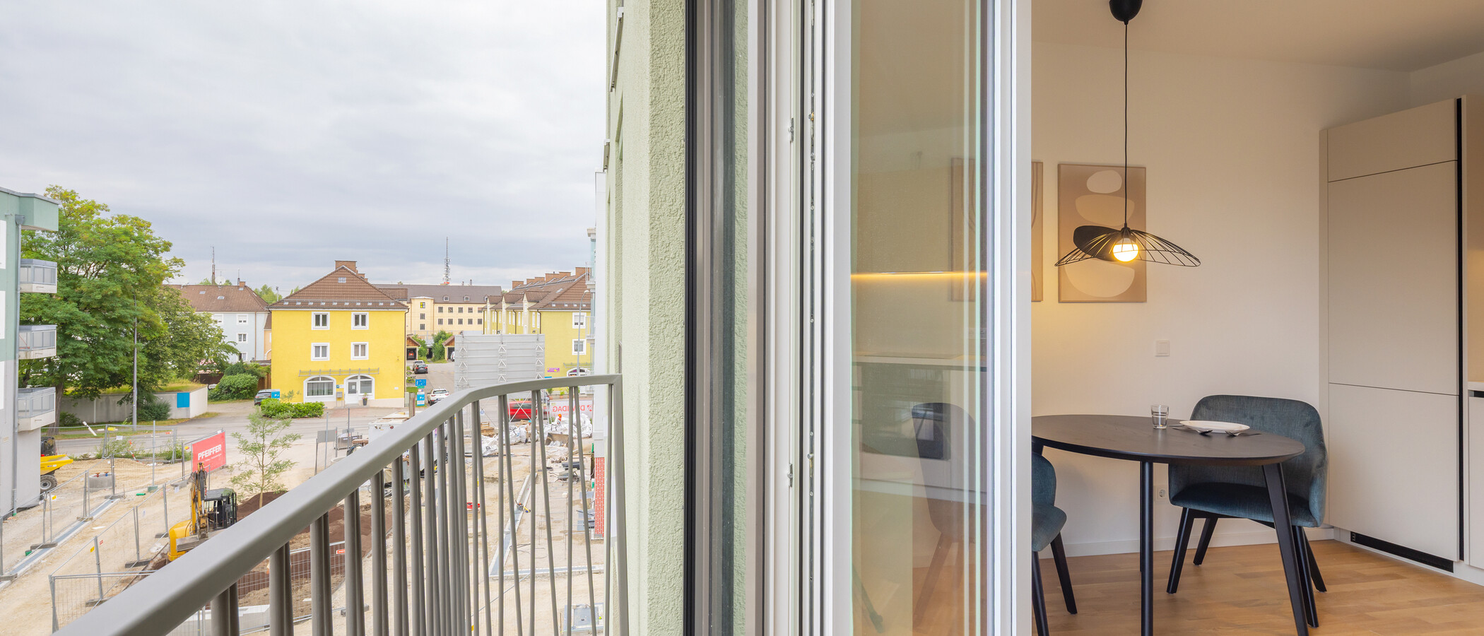apartamento München Berg am Laim 01 balcón 14936